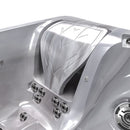 Hydrosan Garten-Whirlpool-Badewanne 754 Cappuccino-Braun Abdeckung F21