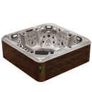 Hydrosan GARDEN JACUZZI BADEWANNE SPA755 CAPPUCCINO BRAUN ABDECKPLATTE F21 230X230 CM