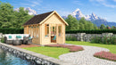 Fjordholz Gartenhaus Modell Jura 70