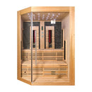 Sanotechnik - KIRUNA Infrarotkabine für 3-4 Personen 160x114,1x64,8x114,1x160 x 210 cm