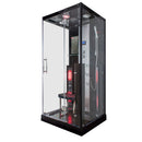 Mazur MUE-K1071 TRIO, Infrarotsauna, Dampfsauna und Duschkabine 100 x 90 x 215 cm