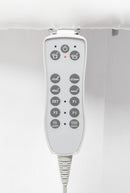 Soleni Massage Bed Dress Warm in white with heating