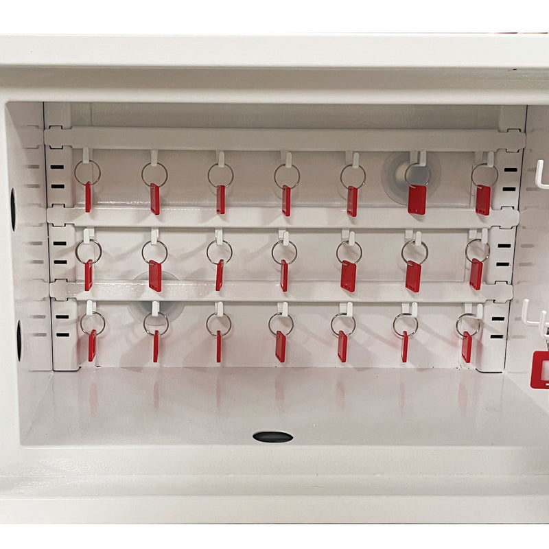 Phoenix Fortress Schlüsselsafe KS0041E mit 42 Haken und Elektronikschloss