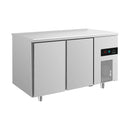 Kühltisch -2 bis +8°C 1400x700x850mm mit 2 Türen
