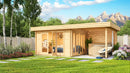 Fjordholz Gartenhaus Modell Karensa 44