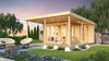 Fjordholz Gartenhaus Modell Keno 70