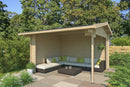 Fjordholz Gartenhaus Modell Kilian 28 A
