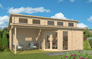 Fjordholz Gartenhaus Modell Kono 44 D