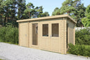 Fjordholz Gartenhaus Modell Krista 28 A