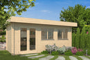 Fjordholz Gartenhaus Modell Kurt 44 A