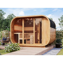 Fjordholz Fass-Sauna Modell Luxe-3 Zweiraum Premium