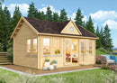Fjordholz Gartenhaus Modell Teehaus Leeds 70