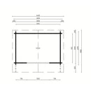 Fjordholz Garden House Model Lexi 44 F Premium