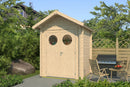 Fjordholz Gartenhaus Modell Lexi 44 A Premium