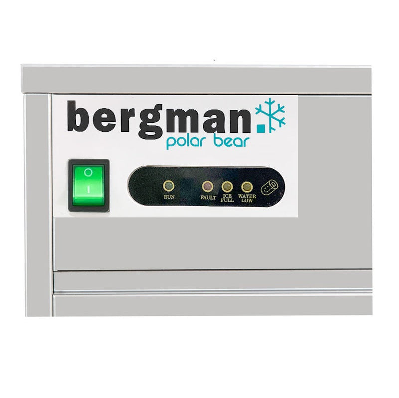 Bergman Ecoline Hollow Cone Ice Maker - 50 kg