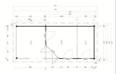 Fjordholz Gartenhaus Modell Lisa 44 F Modern