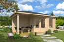 Fjordholz Gartenhaus Modell Lisa 44 D Klassik