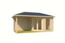 Fjordholz Gartenhaus Modell Lisa 44 D Modern