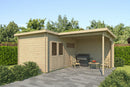 Fjordholz Gartenhaus Modell Lola 28