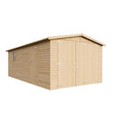 Timbela Holzgarage M102 – 591 x 303 cm – 18 m2 – Bild 1