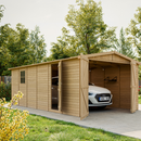 Timbela Holzgarage M102 – 591 x 303 cm – 18 m2 – Bild 5