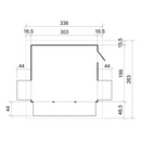 Timbela Verkaufsstand aus Holz M150B – 303 x 199 cm – 6 m2 – Bild 9