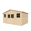 Timbela Holzschuppen M331 – 401 x 297 cm – 12 m2 – Bild 2