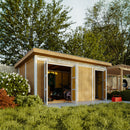 Timbela Gartenhaus mit LP® SmartSide® M905C – 236 x 486 cm – 12 m2 – Bild 6