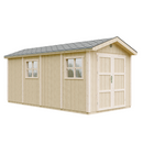 Timbela Gartenhaus mit LP® SmartSide® M915C – 236 x 486 cm – 11 m2 – Bild 2