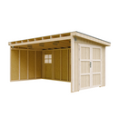 Timbela Gartenhaus mit LP® SmartSide® M940B – 236 x 486 cm – 11 m2 – Bild 2