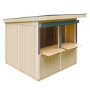Timbela Verkaufsstand LP® SmartSide® M950 – 236 x 250 cm – 6 m2 – Bild 5