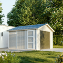Timbela Garage LP® SmartSide® M990B – 354 x 368 cm – 13 m2 – Bild 1
