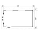 Timbela Garage LP® SmartSide® M991B – 354 x 486 cm – 17 m2 – Bild 11