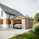 Timbela Garage LP® SmartSide® M991B – 354 x 486 cm – 17 m2 – Bild 7