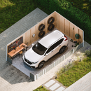 Timbela Garage LP® SmartSide® M992B – 354 x 604 cm – 21 m2 – Bild 4