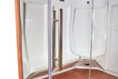 Mazur MUE-200ST-W3 Dampfsauna RECHTS 195X118X210CM