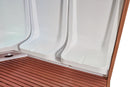 Mazur MUE-200ST-W3 Dampfsauna LINKS 195X118X210CM