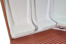 Mazur MUE-200ST-W3 Dampfsauna RECHTS 195X118X210CM
