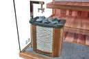 Mazur MUE-1240 Trockensauna mit HARVIA-Ofen 12 kW 300 x 200 x 210 cm
