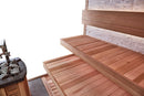 Mazur MUE-1240 Trockensauna mit HARVIA-Ofen 12 kW 250 x 180 x 210 cm