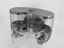 Mazur MO-08135 WEISS Duschkabine mit Badewanne und Hydromassage 135 x 135 x 220 cm