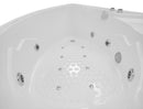 Mazur MO-08135 WEISS Duschkabine mit Badewanne und Hydromassage 135 x 135 x 220 cm