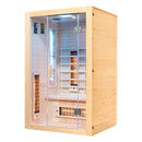 Mazur MO-EA2RS Infrarotsauna mit Himalaya-Salzsteinen 120 x 105 x 190 cm