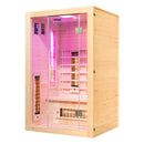 Mazur MO-EA2RS Infrarotsauna mit Himalaya-Salzsteinen 120 x 105 x 190 cm