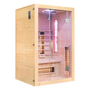 Mazur MO-EA2RS Infrarotsauna mit Himalaya-Salzsteinen 120 x 105 x 190 cm