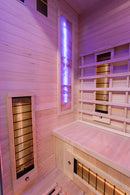 Mazur MO-EA2RS Infrarotsauna mit Himalaya-Salzsteinen 120 x 105 x 190 cm
