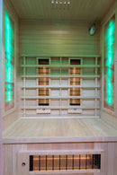 Mazur MO-EA2RS Infrarotsauna mit Himalaya-Salzsteinen 120 x 105 x 190 cm