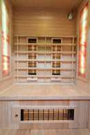Mazur MO-EA2RS Infrarotsauna mit Himalaya-Salzsteinen 120 x 105 x 190 cm