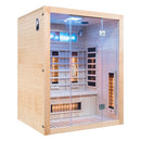 Mazur MO-EA3RS Infrarotsauna mit Himalaya-Salzsteinen 150 x 120 x 190 cm