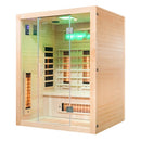 Mazur MO-EA3RS Infrarotsauna mit Himalaya-Salzsteinen 150 x 120 x 190 cm